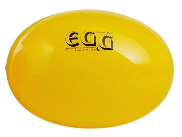 Gymnastický míč Egg LEDRAGOMMA 45 cm žlutý