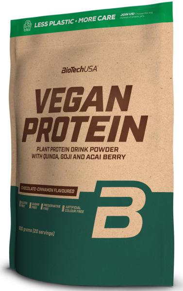 BIOTECH Vegan Protein 500 g čoko-skořice