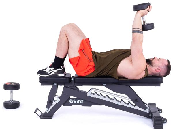 Posilovací lavice TRINFIT Bench L10 Pro triceps 2