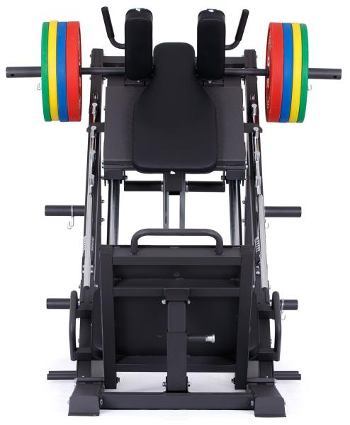 Posilovací stroj na činky TRINFIT Leg press + Hack squat D7 Pro