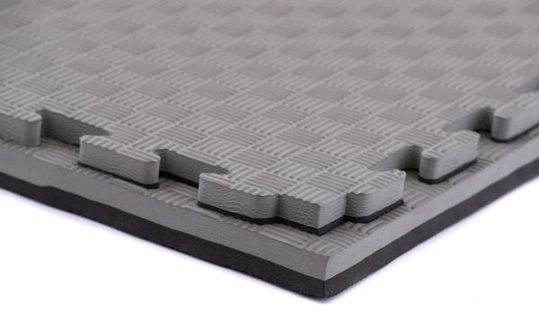 TRINFIT Tatami MMA T25 - 100 x 100 x 2,5 cm - černášedá detail 3