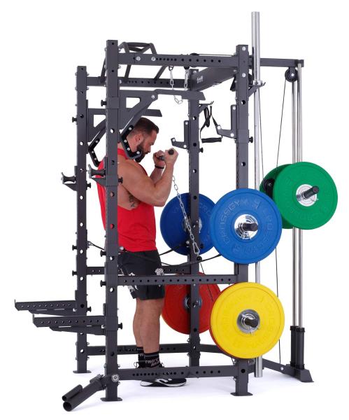 Stojan na činku TRINFIT Power Cage PX10 Pro biceps 2