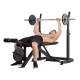 Posilovací lavice bench press TUNTURI WB50 Mid Width Weight Bench