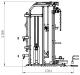 Posilovací stroj na činky TRINFIT Multi Smith CX50 nákres 2.JPG