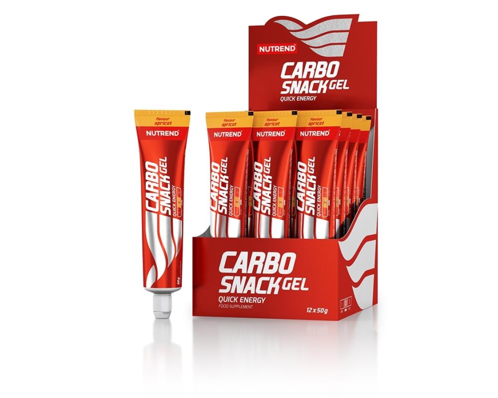 NUTREND Carbosnack 50 g meruňka