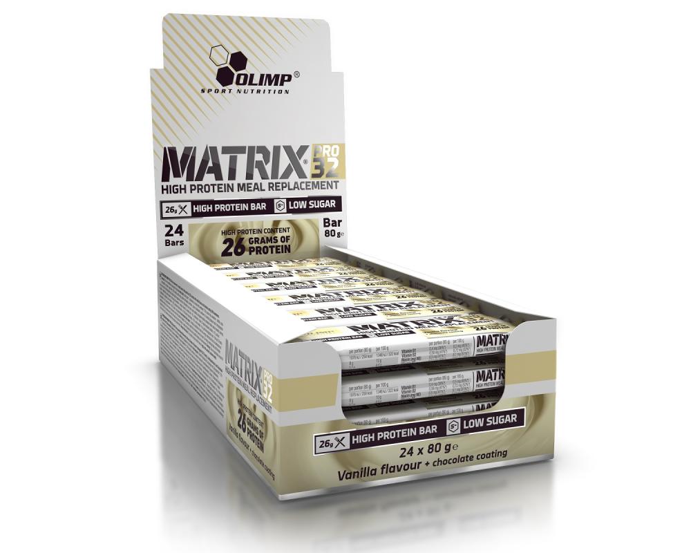 OLIMP Matrix Pro 32% tyčinka 80 g vanilka