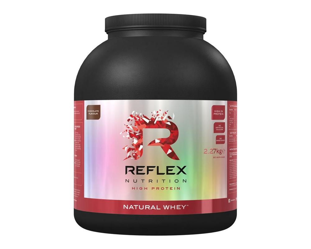 REFLEX Natural Whey 2,27 kg jahoda