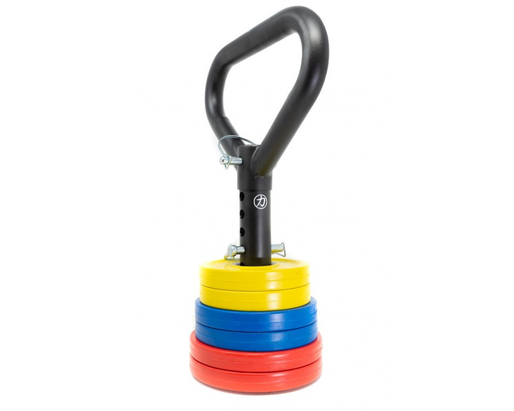 STRENGTHSYSTEM nastavitelný kettlebell + kotouče