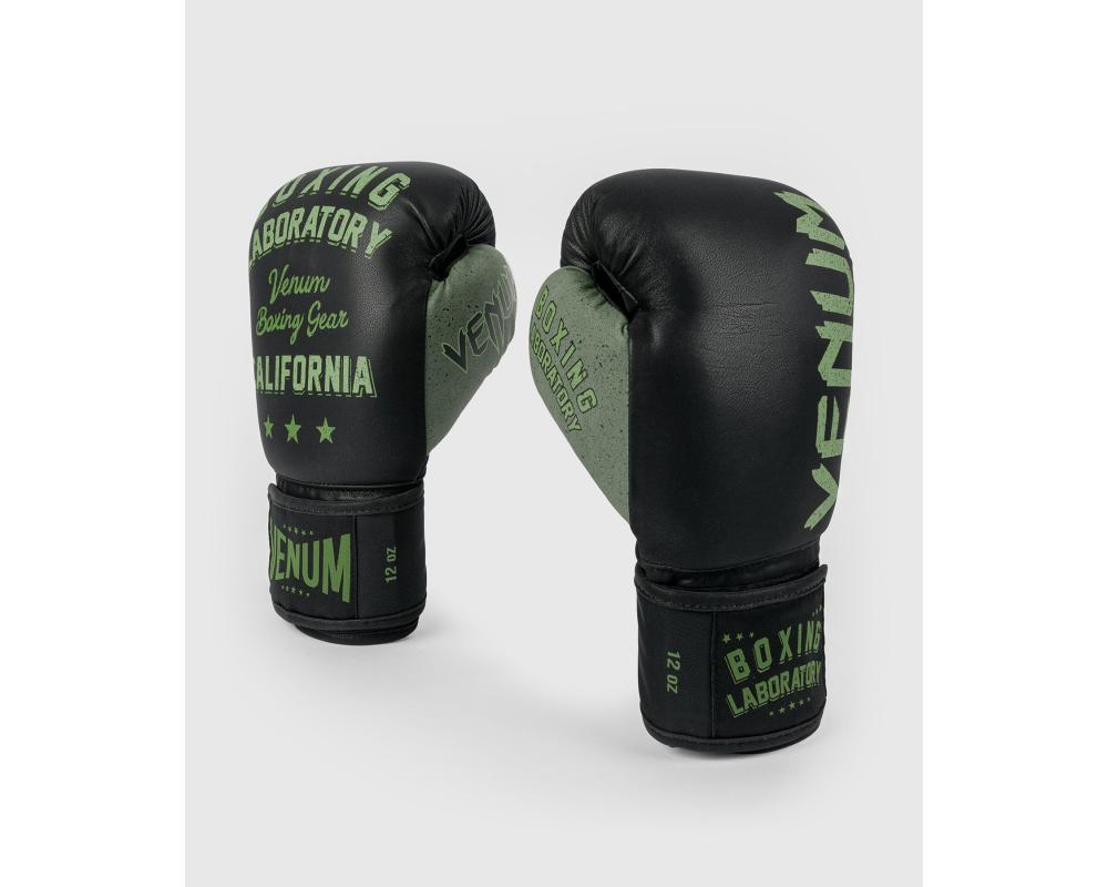 Boxerské rukavice Boxing Lab black green VENUM