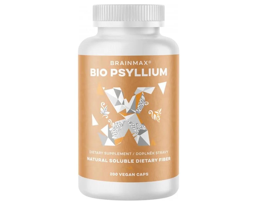 BrainMax BIO Psyllium 200 kapslí