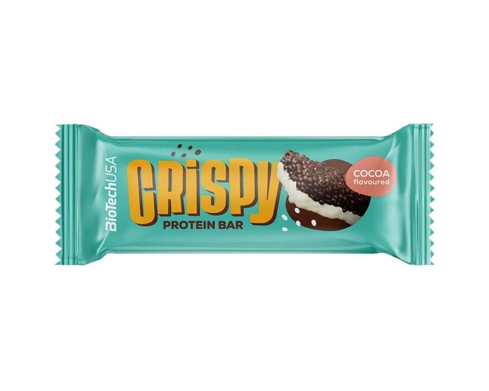 BIOTECH USA Crispy protein bar 40 g kakao