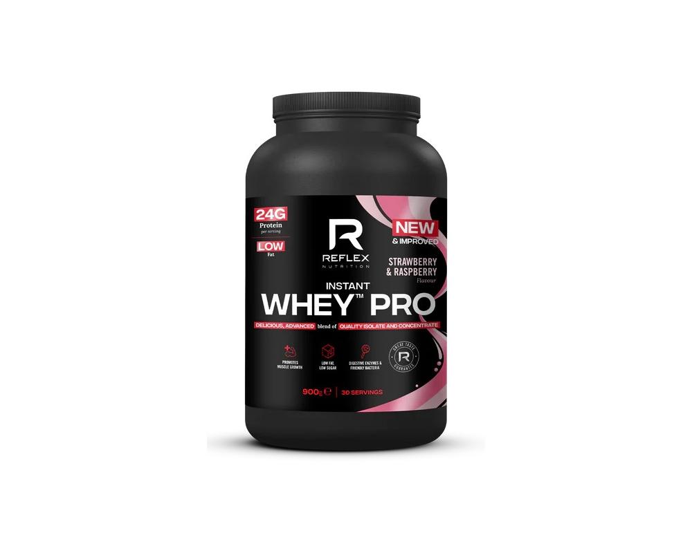 REFLEX Instant Whey PRO 900 g jahoda a malina