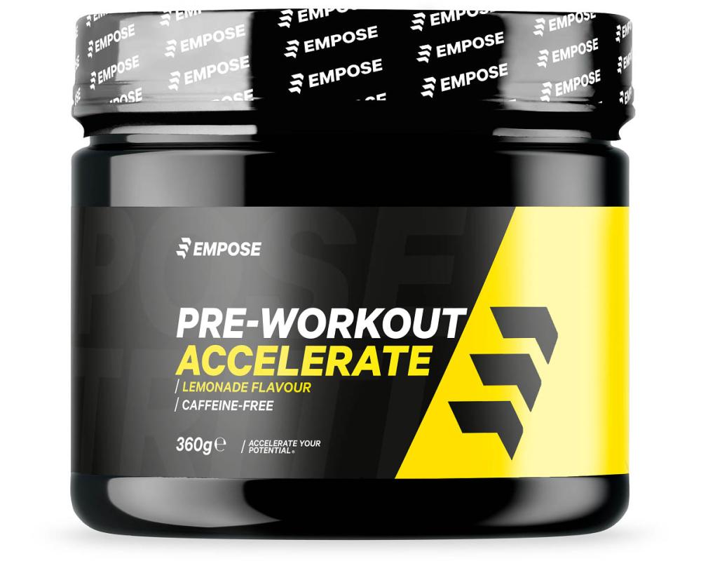 EMPOSE Preworkout Caffeine-free 360 g Limonáda