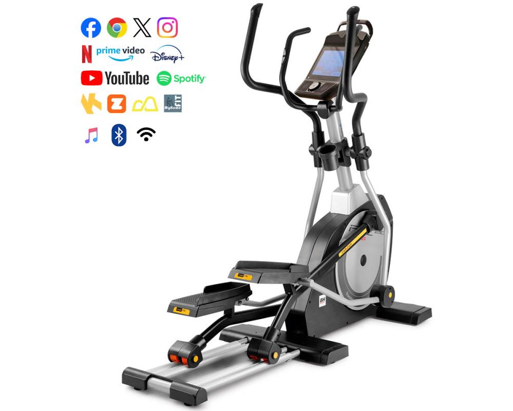 Eliptický trenažér BH FITNESS FDC20 Studio Multimedia aplikace