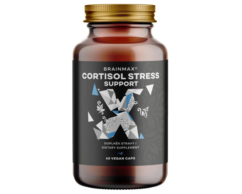 BrainMax Cortisol Stress Support 60 kapslí