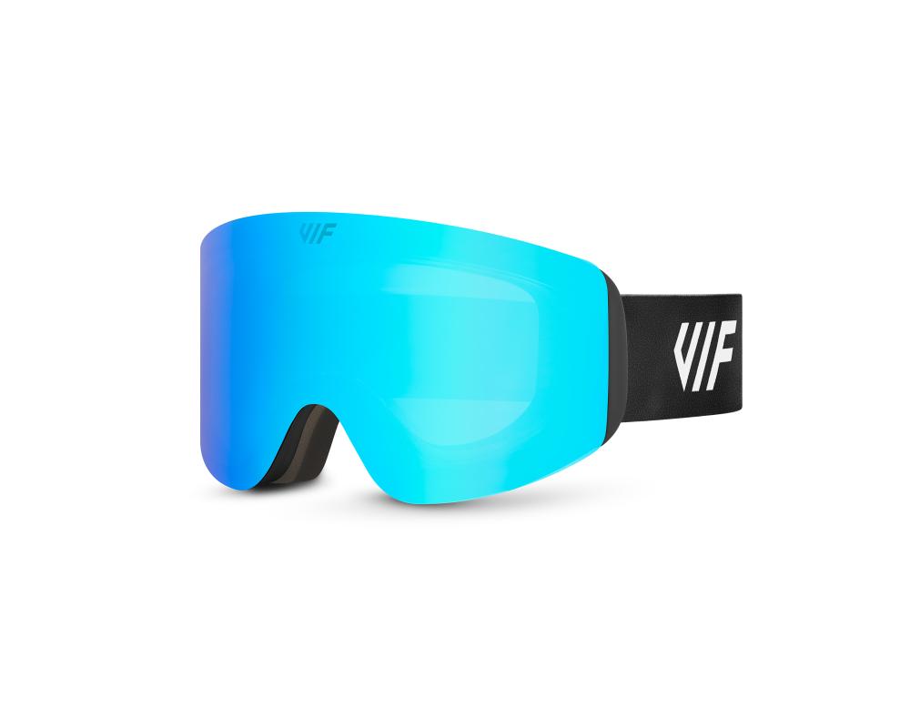 Lyžařské a snowboardové brýle VIF SKI & SNB Black x Ice Blue