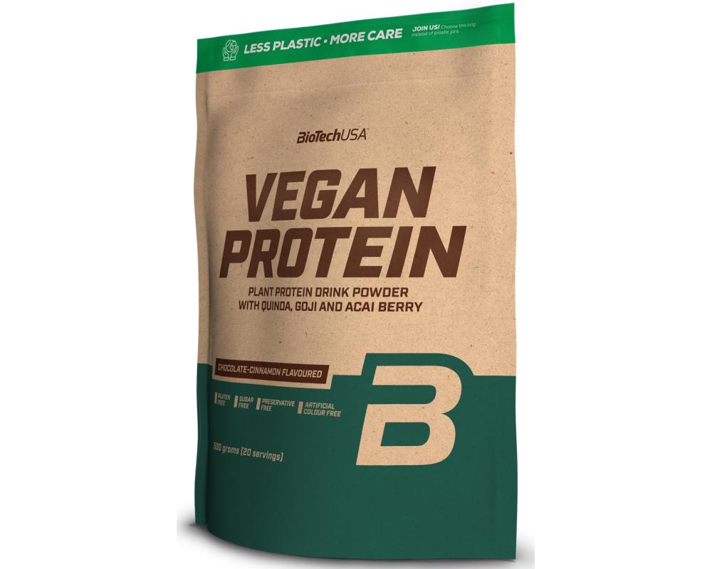 BIOTECH Vegan Protein 500 g čoko-skořice