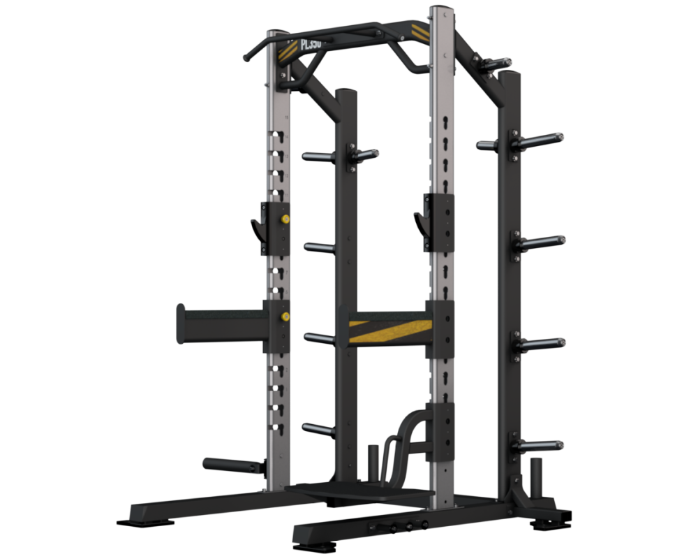 Stojanová konstrukce BH FITNESS PL350 HALF RACK Chrom