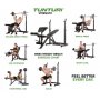 Posilovací lavice bench press TUNTURI WB50 Mid Width Weight Bench