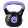 Plastový kettlebell HMS KPC 4 kg fialový