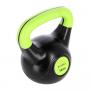 Plastový kettlebell HMS KPC 16 kg limetka