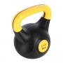 Plastový kettlebell HMS KPC 20 kg žlutý