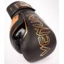 Boxerské rukavice VENUM Elite Evo Black-Bronz zeshora