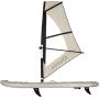 Paddleboard VIRTUFIT Surfer 305 Beige + plachta a příslušenství z boku