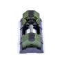Činky s variabilní zátěží TRINFIT OctaBlock 2-20 kg zelené boční pohled