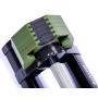 Činky s variabilní zátěží TRINFIT OctaBlock 2-20 kg zelené detail