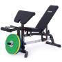 Posilovací lavice bench press TRINFIT Vario LX5 s kotouči