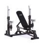 Posilovací lavice bench press TRINFIT F7 Pro z úhlu 3