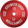 Kalibrované kotouče schváleny IPF STRENGTHSYSTEM 25 kg