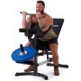 Posilovací lavice bench press TRINFIT Vario LX5 model biceps 2