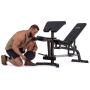 Posilovací lavice bench press TRINFIT Vario LX5 model kotouče