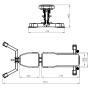 Posilovací lavice na břicho TRINFIT Bench L5 Pro rozměr