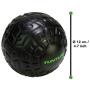 Masážní míček TUNTURI EVA Massage Ball 12cm černý rozměry