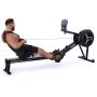 Veslovací trenažér TRINFIT Air Rower Pro veslování s tabletem 2