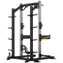 Stojanová konstrukce BH FITNESS PL350 HALF RACK Chrom z boku