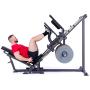 Posilovací stroj na činky TRINFIT Leg press hacken dřep D5 Pro model legpress z boku 3