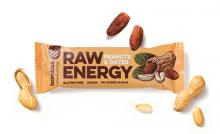 BOMBUS Raw energy Peanut+dates 50g - Doprodej