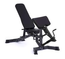 Posilovací lavice TRINFIT Bench L5 Pro s bicepsovou opěrkou